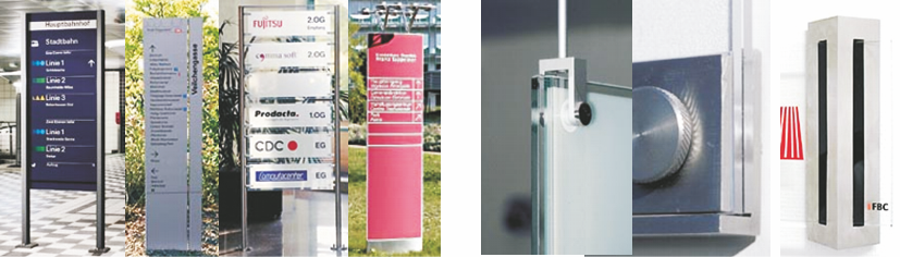 Informationssysteme und Hinweisschilder aus HPL